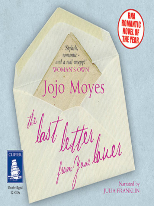 Upplýsingar um Last Letter from Your Lover eftir Jojo Moyes - Til útláns